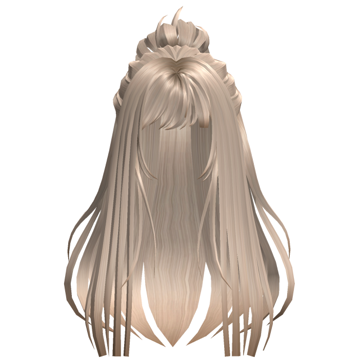 Blonde Half-Up Hair