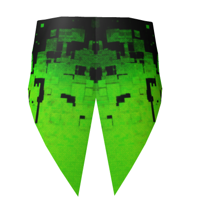 👾 Green 1x1x1x1 themed Glitch tailcoat [2.0]
