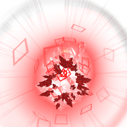 IQ Red Diamond Crystal Ruby
