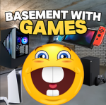 basement with games