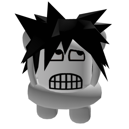 Cute Y2K dashie with a hood and black hair Roblox item