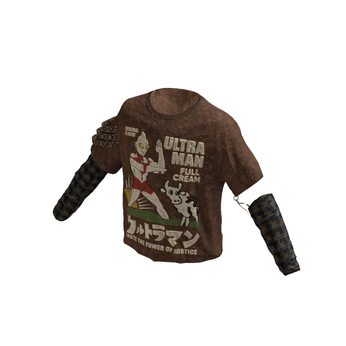 Retro Justice Hero Layered Tee