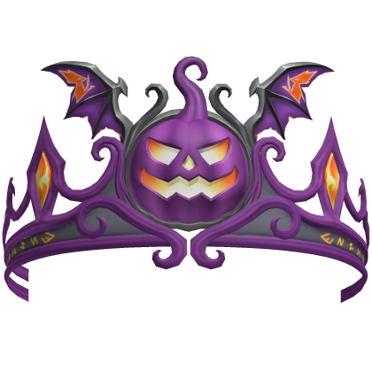 Ember MM2 Halloween Pumpkin Tiara