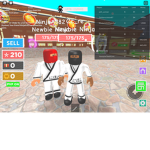 Black ninja and red ninja