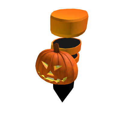 Orange Halloween Pumpkin Addon (For Korblox) thumbnail