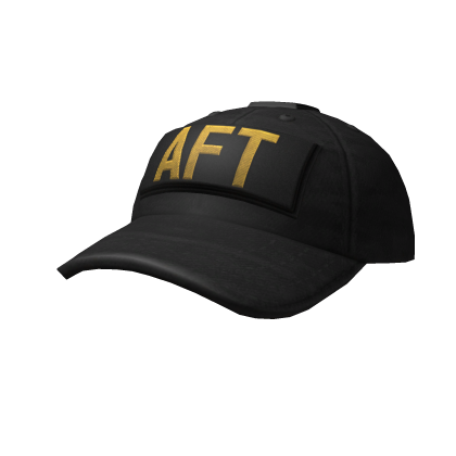 Black AFT Cap Roblox item