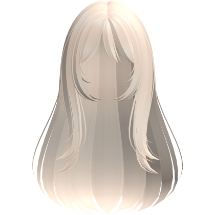 ♡꒰sweet wispy long hair w bangs blonde꒱