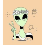 Alien that came from outer space