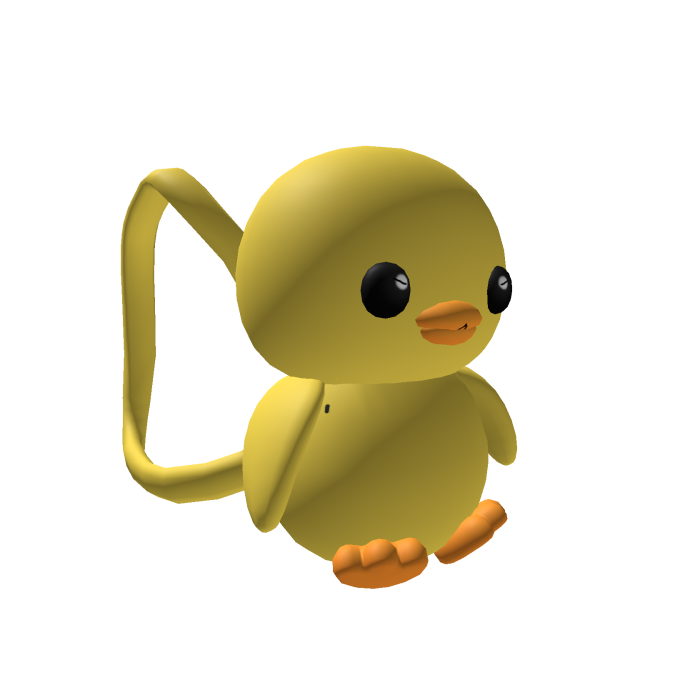 cutesy ducky duck backpack