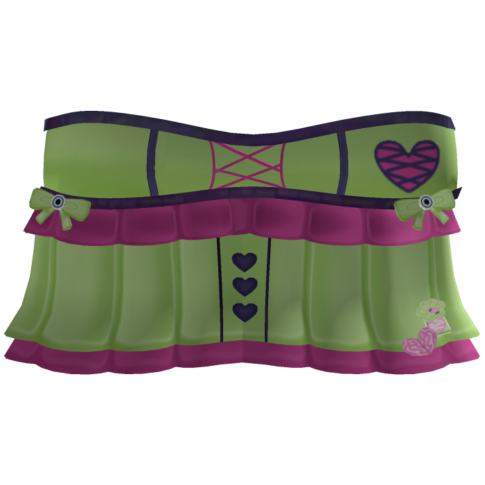 spooky sweetheart kawaii top