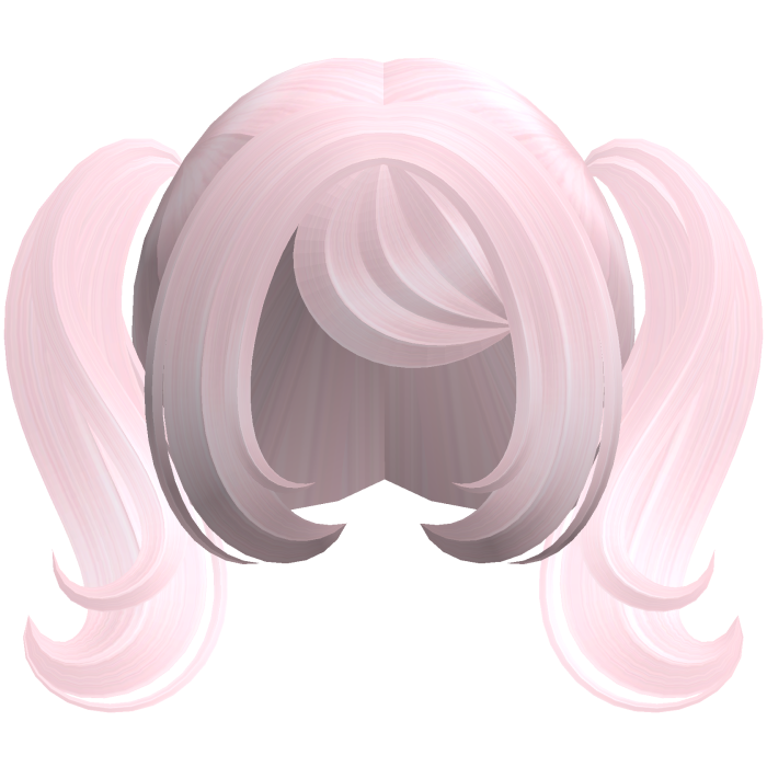 Cute Dolly Curly Pigtails (Pink)