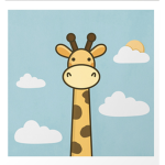 Sunset Giraffes