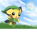 Pikachu and Toon link Fan Club