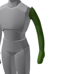Meme Frog - Left Arm