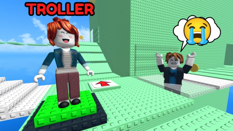 Troll Button Tower Roblox