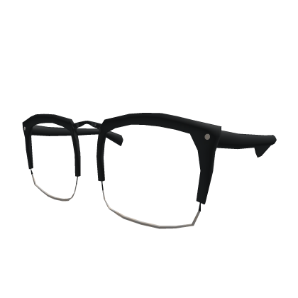 Black Semi Rimless Glasses