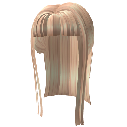 Y2K blonde straight hair  Roblox item