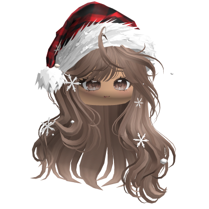 Christmas Waves w/Santa Hat (Milktea)