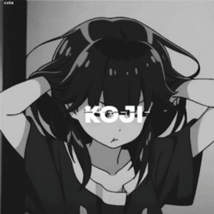 +Aesthetic Anime Girl Black+ Roblox decal