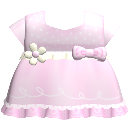 Cute Kawaii Fluffy Pink Sheep Dress