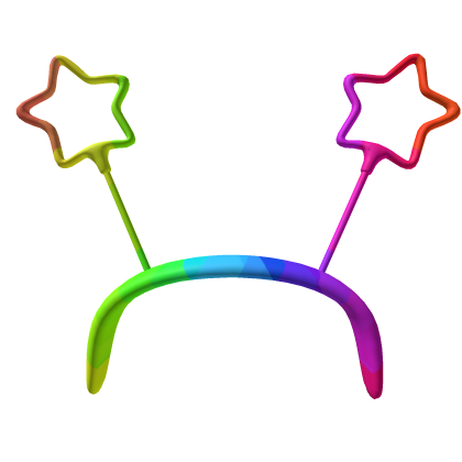 ADDON - Rainbow Stripe Diwali Sparkler Headband