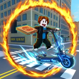 Ride a Scooter To Delivery Pizza icon
