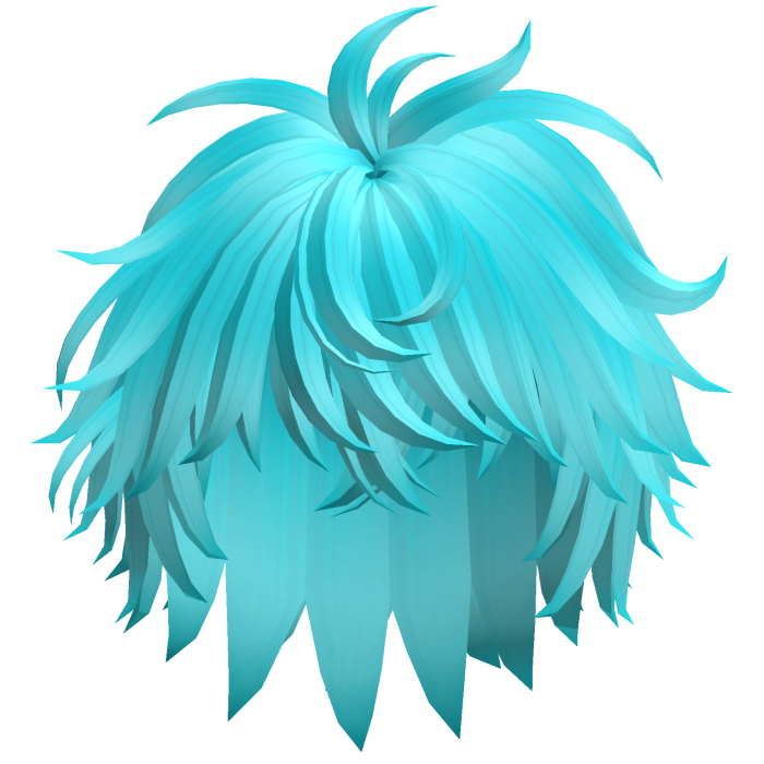 Alt Messy Shaggy Spiky Hair (Ocean Blue)