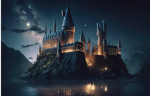 Hogwarts school of witch craft and wizardry.