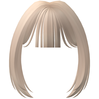 Cute Trendy Fairy Bangs in Blonde Roblox item
