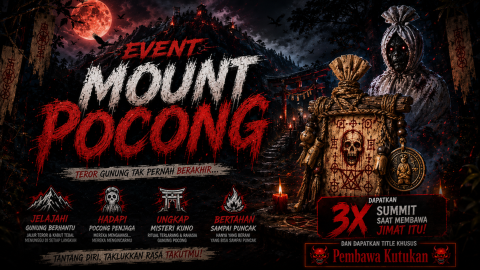 [EVENT] MOUNT POCONG 👻