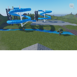The junkbots water slides