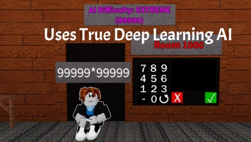 Doors But AI Learning Math 