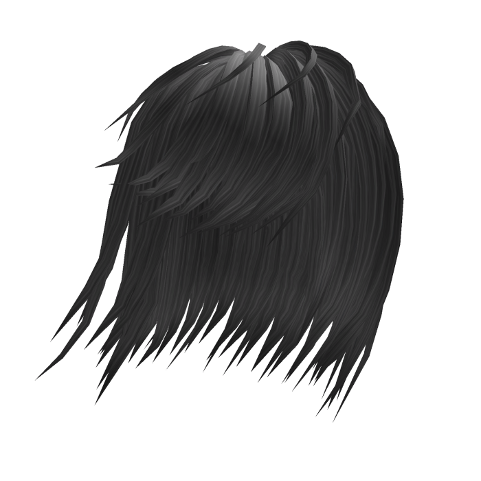 Dark Grey Windy Scene Emo Hair