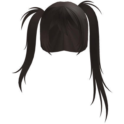 い( ^-⩊#^ )ค brown ☆ kuroi inspired ☆ twintails Roblox item