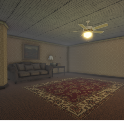 Do absolutely nothing in a random living room