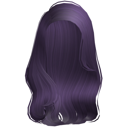 Dolly Side Part Wavy Hair (Purple)
