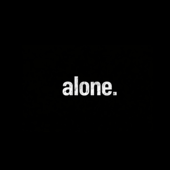 alone.