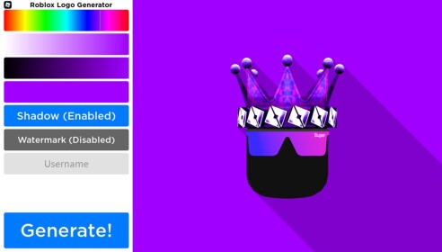 Roblox Logo Generator