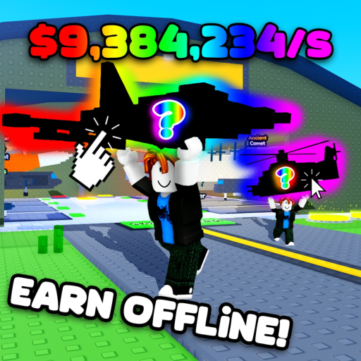 STEAL A PLANE ✈️ official Roblox game thumbnail