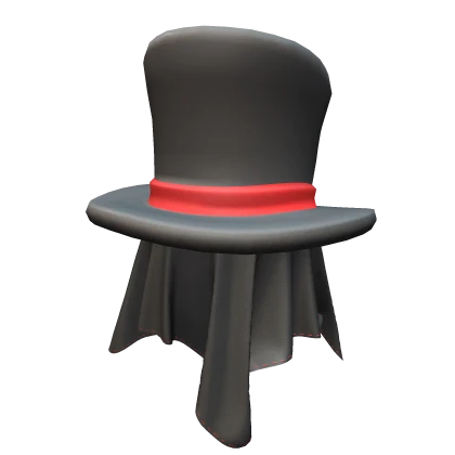 Crimson Enigma Tophat Roblox item thumbnail