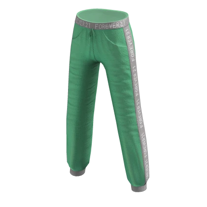 Forever21 Logo Sweat Pants Mint Roblox Item Rolimon s