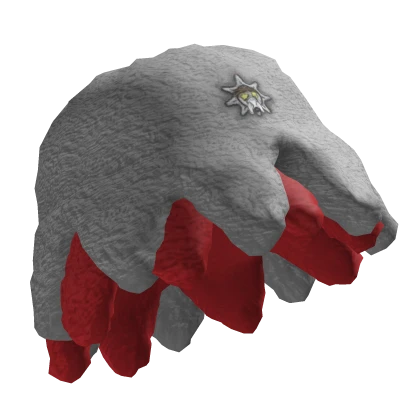 Grey & Red Stacked Furry Glo Sun Bucket Hats | Roblox Item