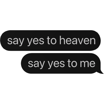 Say yes to heaven Text | Lana Del Rey thumbnail