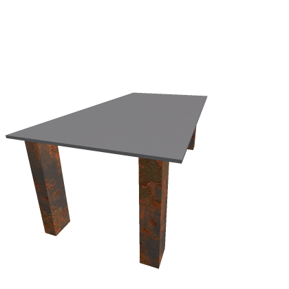 Rust Metal Table