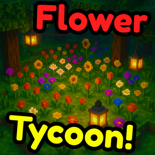 Flower Merge Tycoon! 🌸 official Roblox game thumbnail