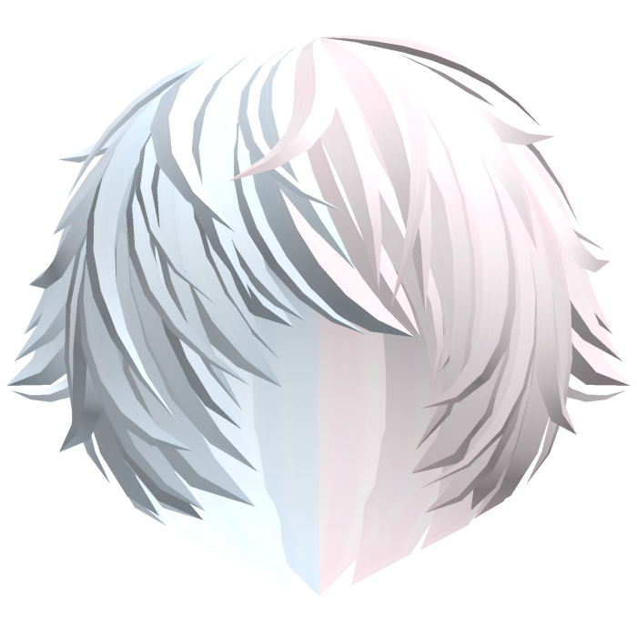 messy bubblegum vampire emo anime hair w tufts