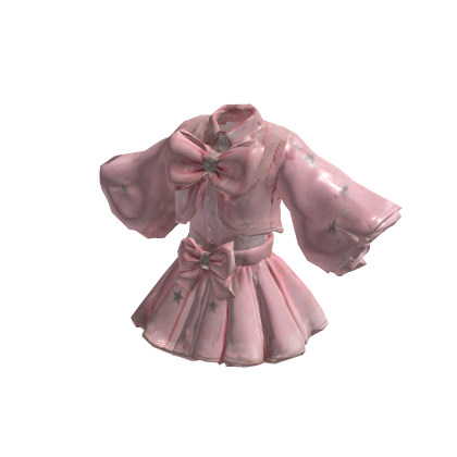🎀 Cotton Candy Charm Dress [PBR]