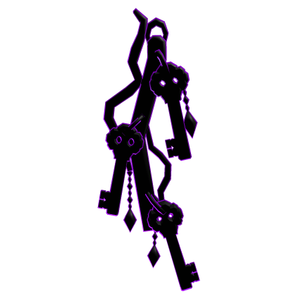Purple Neon Keys