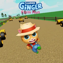Talking Ginger Farm Run icon