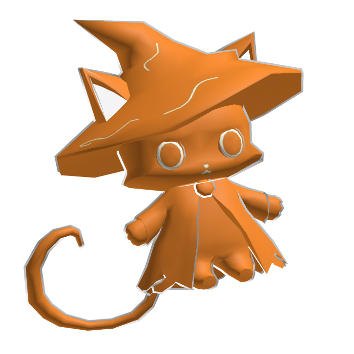 Orange Witchy Cat ♡ 